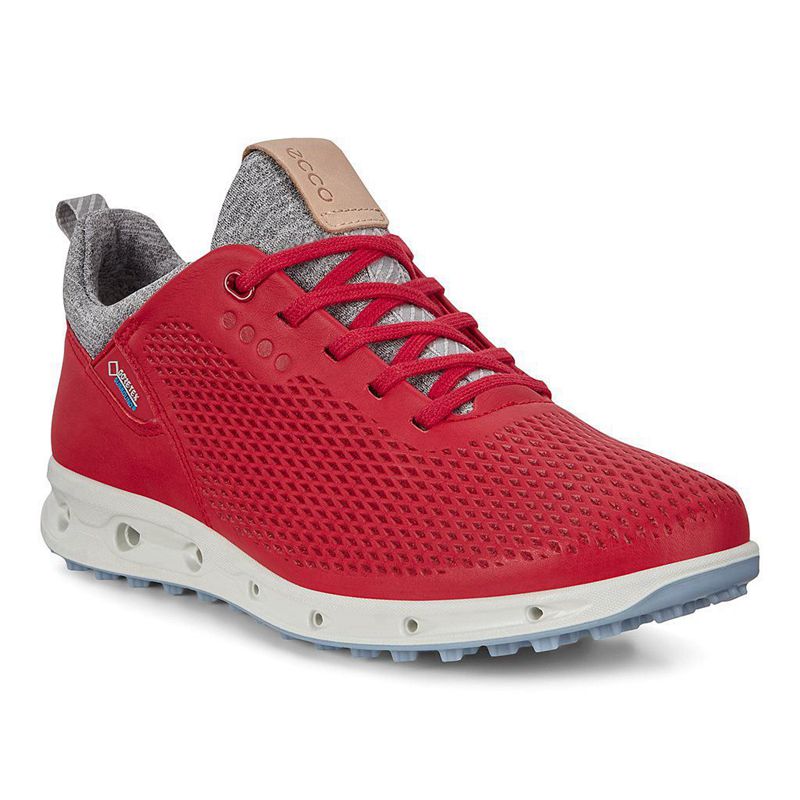 Women Ecco W Golf Cool Pro - Golf Shoes Red - India KOFVBI259